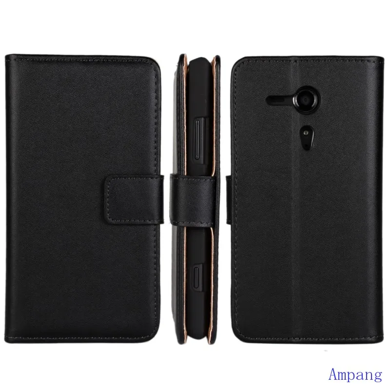 Премиум кожаный чехол для sony Xperia SP чехол C5302 C5303 C5306 с отделением для карт хороший кожаный чехол для sony Xperia SP M35h чехол