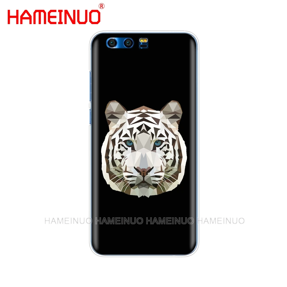 HAMEINUO чехол с изображением тигра для телефона Huawei Honor 10 V10 4A 5A 6A 7A 6C 6X 7X 8 9 LITE |