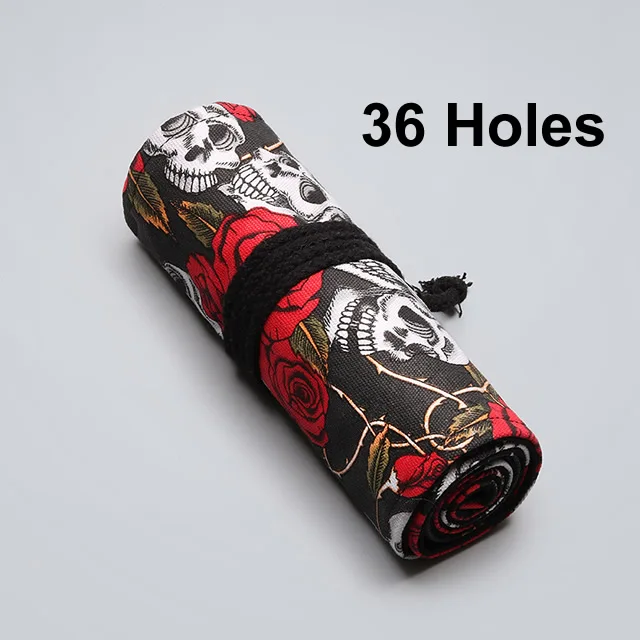 36 with out pencil 12/24/36/48/72 рулон школьный пенал Kawaii пенал из ткани уголовного для девочек и мальчиков милый большой пенал, штрафы коробка канцелярских принадлежностей - Цвет: 36 with out pencil