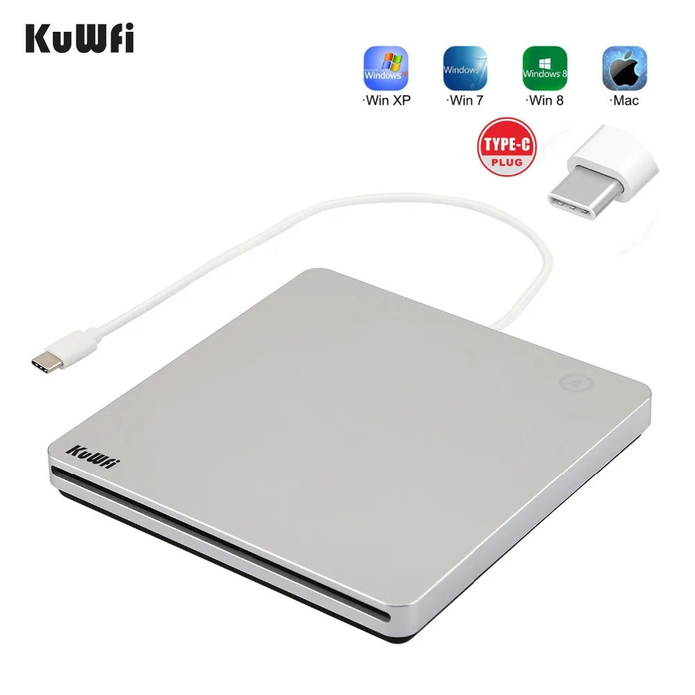 USB C Superdrive Внешний привод горелка DVD CD VCD ридер +/ RW реписатель проигрыватель для