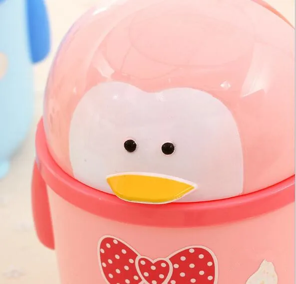 1 предмет Новинка Пластик милые Мини мусорное ведро для мусора на столе Корзина