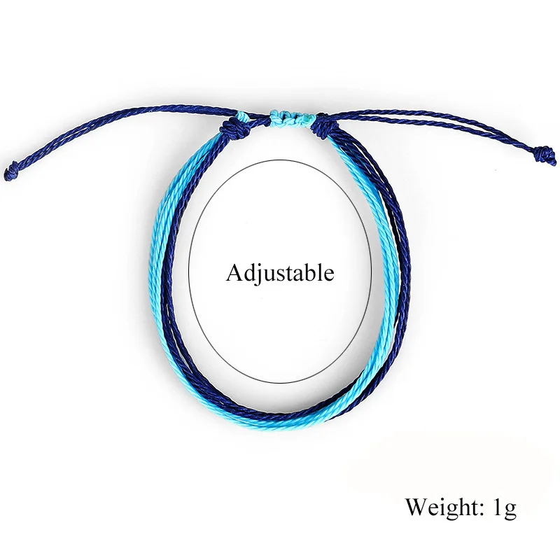 Женский и мужской браслет ручной работы 3 метра для пары в богемном стиле