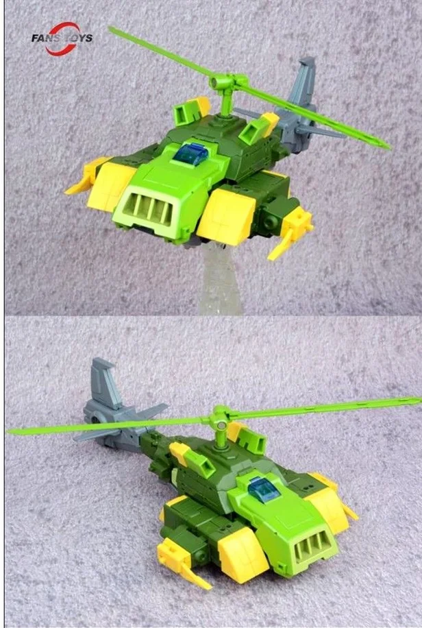 Fanstoys Ft19 Ft-19 трансформация Apache G1 весенние вентиляторы игрушки фигурка