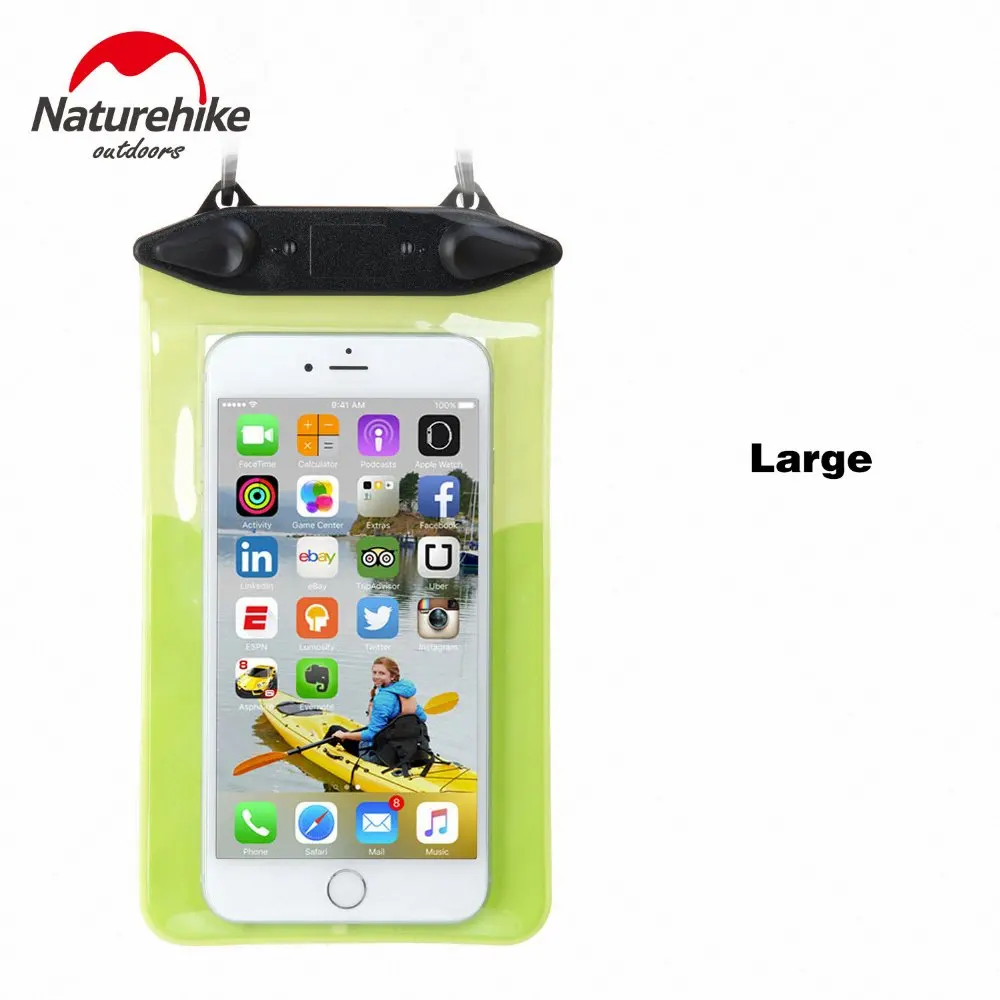 Naturehike Outdoors Waterproof Bag Phone Sealed PVC Portable Swimming Rafting River Boating Mobile | Спорт и развлечения