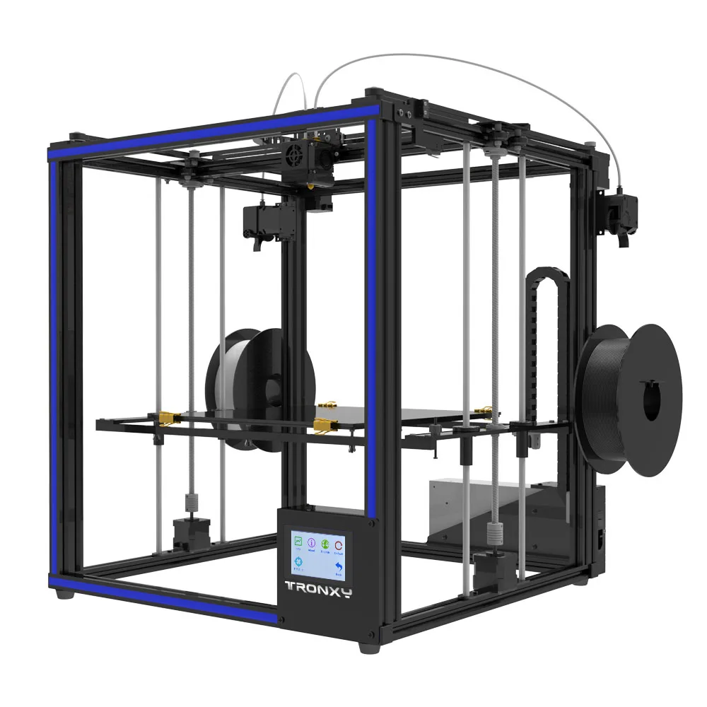 3d принтер новейший Tronxy X5ST 500 2E больше 2 в 1 двойной цвет экструдер Циклоп Одна