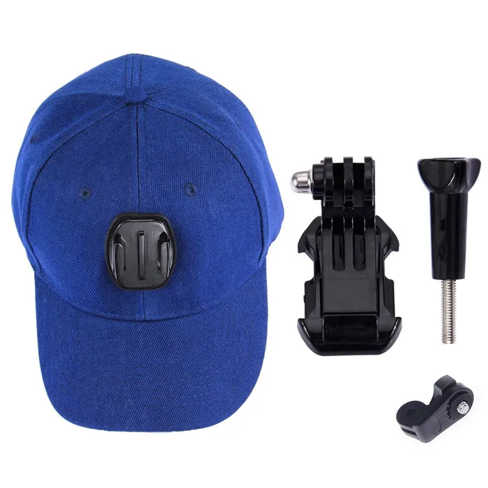 Sun Hat Cap Blue Водный набор аксессуаров для sony FDR X3000 X1000 AS300 AS200 AS100 AS50 AS30 AS20 AS15 AS10 AZ1 мини RX0 II Экшн камера Камера - Цвет: Sun Hat Cap Blue