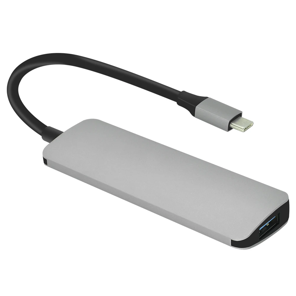 5 в 1 USB C HUB Type to HDMI Ethernet Multi 3 0 Port Adapter для MacBook Pro Air Dock HUB|USB-хабы| |
