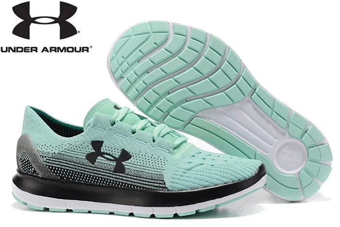 Новое поступление Under Armour Flyknit UA slingride Tri легкие кроссовки Для женщин дышащая уличная спортивная обувь