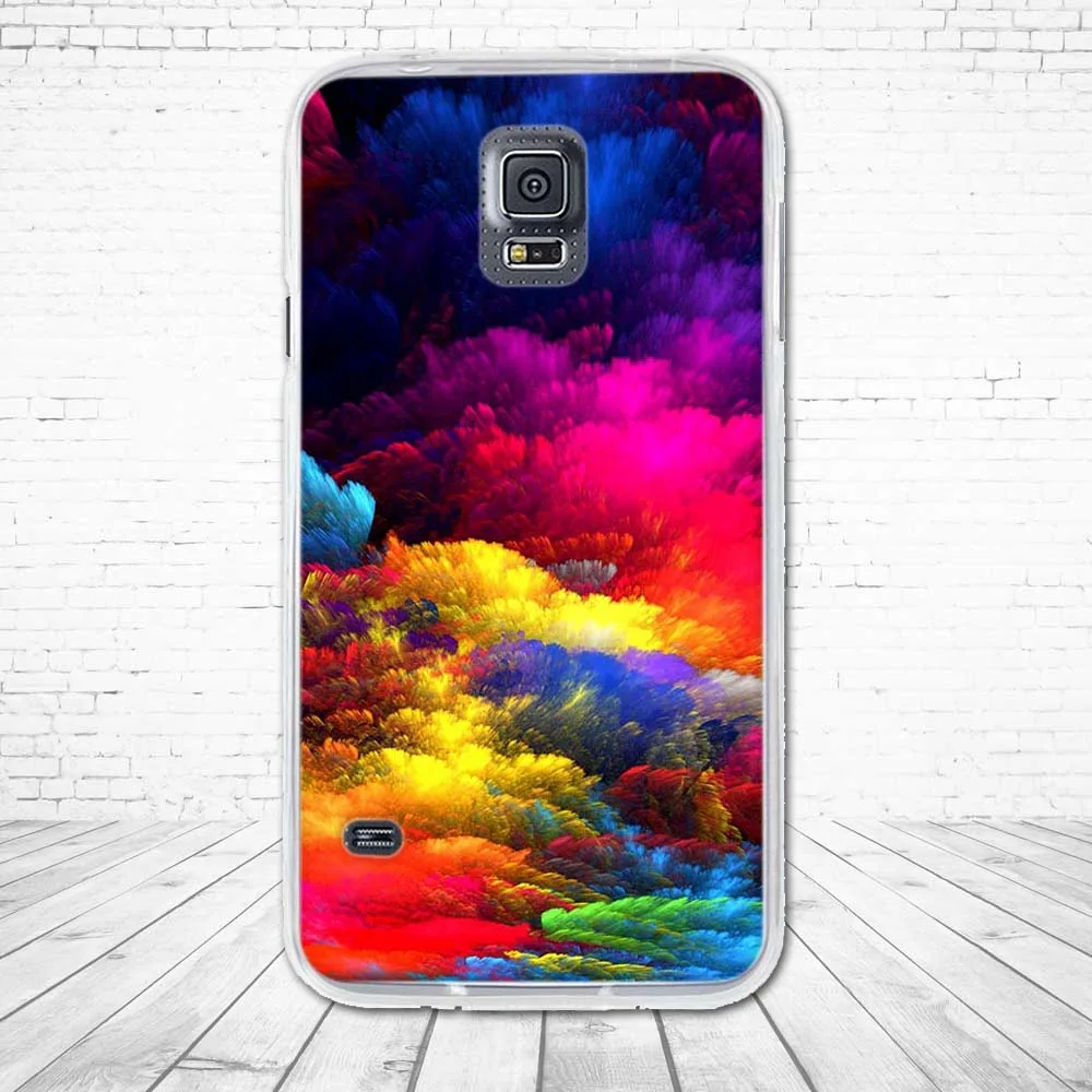 Для Samsung Galaxy S5 Edge Чехол Мягкий Силиконовый ТПУ чехол для Neo милый узор сумка edge