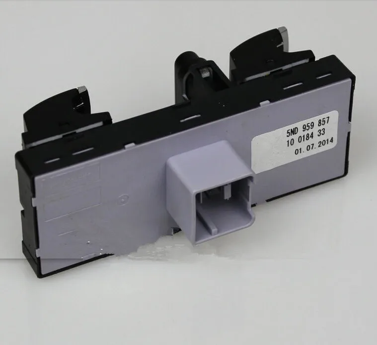 Оригинальная хромированная кнопка переключения окон на дверь 4 шт. для VW Tiguan Passat B6