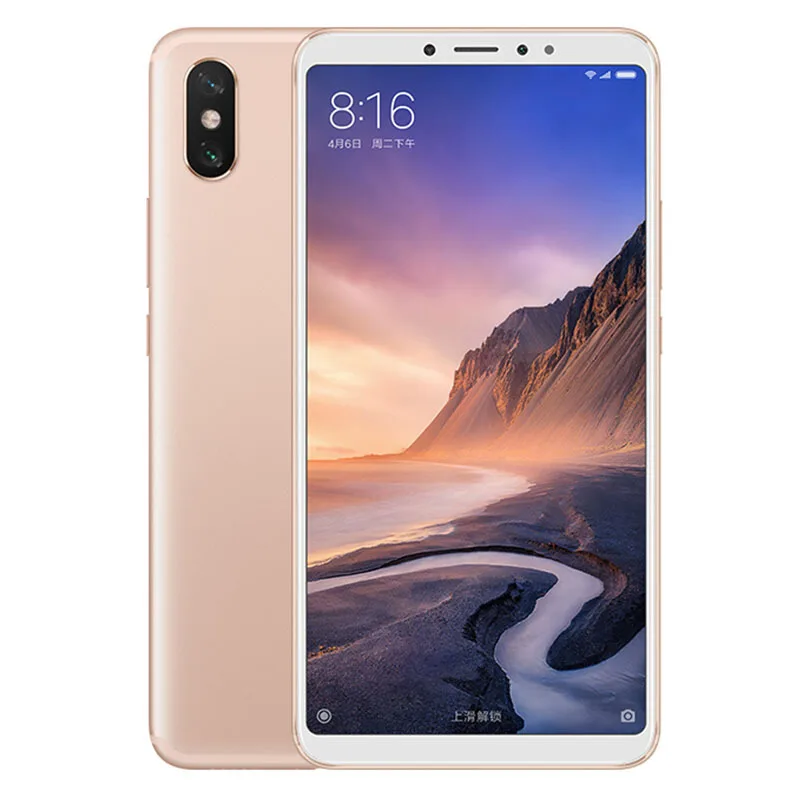 Xiaomi Mi Max 3 смартфон с 6 9 дюймовым дисплеем восьмиядерным процессором Snapdragon 636 ОЗУ 4