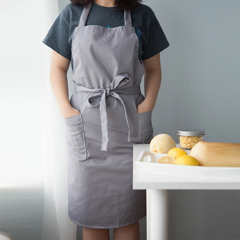 Фартук для женщин и мужчин хлопковый пожилых нагрудник барбекю фартук кухни