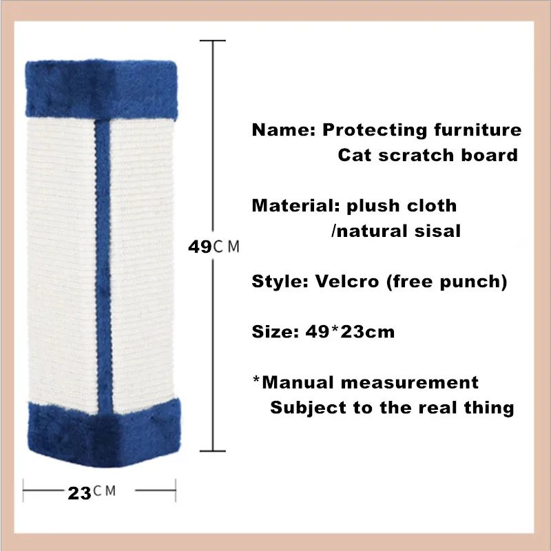 2 цвета кошка царапины доска для домашних животных котенок стены угловой коврик