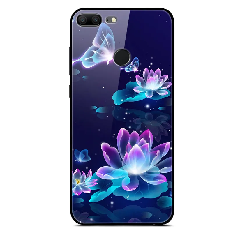 Чехол из закаленного стекла для Huawei honor 9 honor 9 lite, Мягкий бампер с 3D принтом, чехол для Huawei honor 9 Lite 9 Lite, чехол для телефона