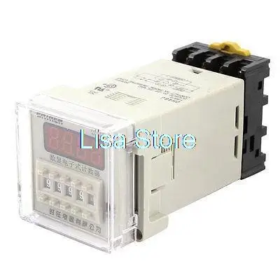 Ремонтная часть DH48J-8 AC/DC 24V 50/60Hz 1-9999 цифровой счетчик реле w база