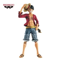 new hot 27cm one piece monkey d luffy action figure toys collector christmas gift doll with box