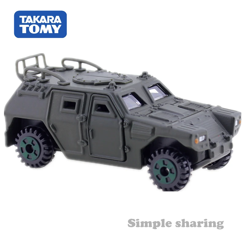 Takara Tomy TOMICA No.114 JSDF светильник лый Броневой автомобиль модель комплект 1:66