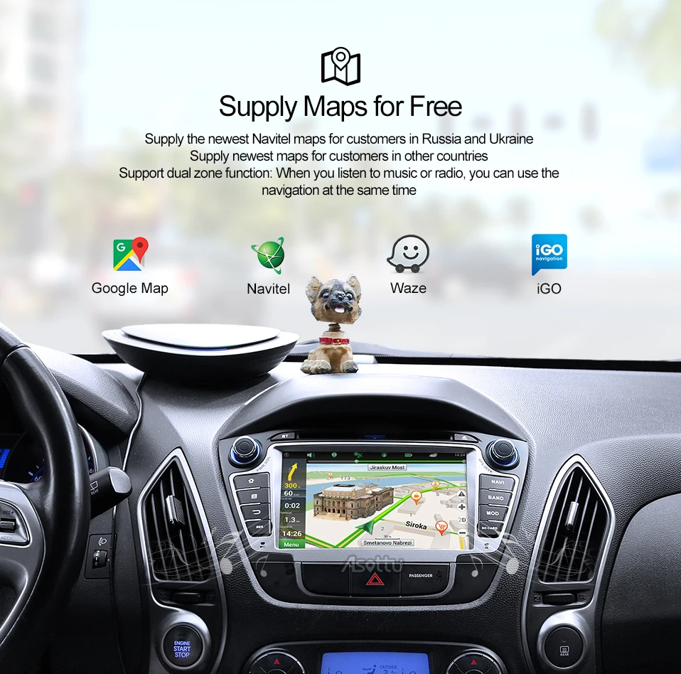 Asottu ZIX357060 Android 7,1 2G+ 32G для hyundai IX35 Tucson 2011 2012 2013 gps навигация 2 din Автомобильный dvd-плеер gps Радио стерео