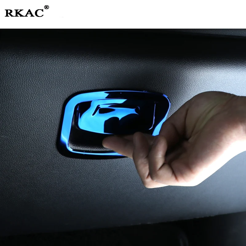 Перчаточная коробка RKAC с ручками из нержавеющей стали декоративные наклейки для