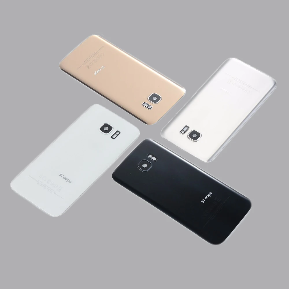 Корпус для камеры стеклянный объектив Samsung S7 G930 G930F /S7 Edge G935 G935F задняя крышка