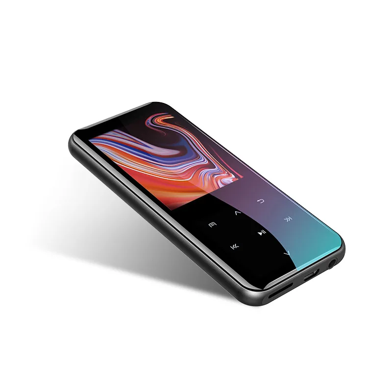 Мини металлический Mp3 плеер встроенный 8G Bluetooth Hifi с динамиком пресс экран Fm радио