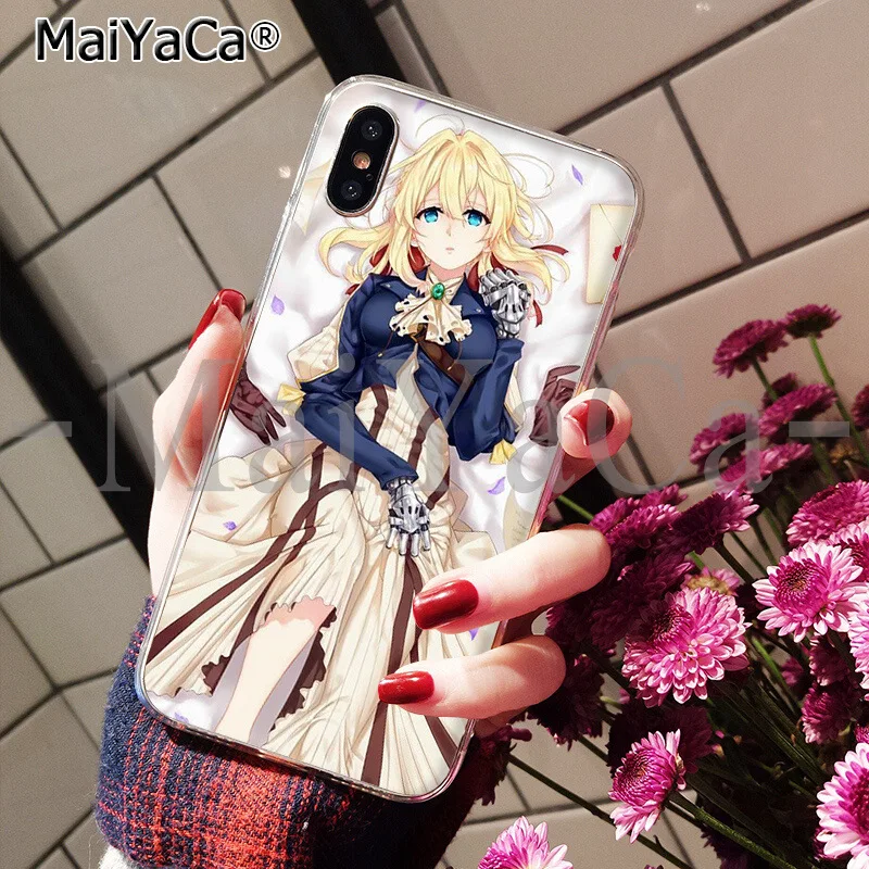 A12 MaiYaCa сексуальный мультфильм аниме kawaii Девушка кошка ТПУ чехол для телефона оболочка для Apple iPhone 8 7 6 6S Plus X XS MAX 5 5S SE XR - Цвет: A12