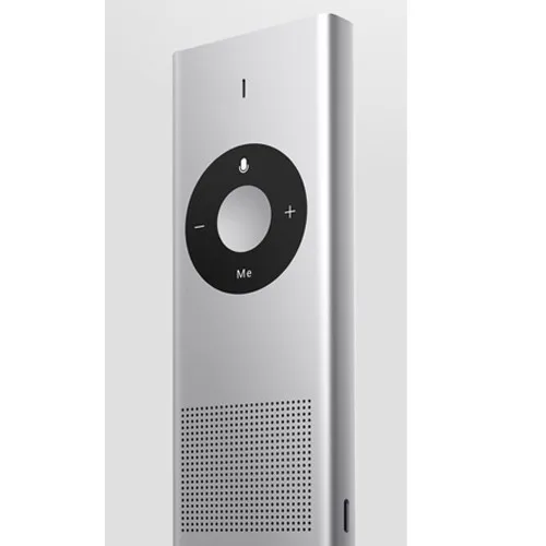 Серебристый Xiaomi Konjac AI переводчик Mijia 14 языков мгновенный переводчик смарт-обучения 7 дней в режиме ожидания 8h непрерывный перевод путешествия - Цвет: Серебристый