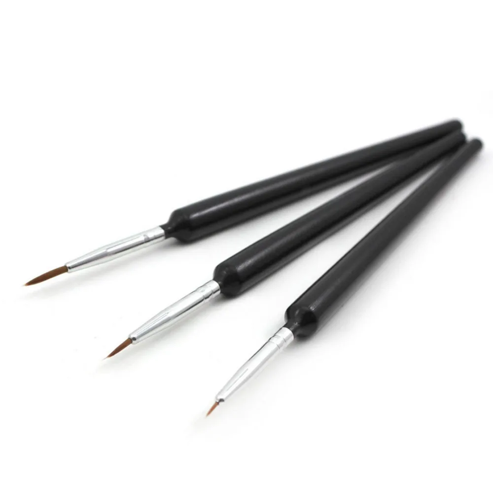 Набор кистей для маникюра Bittb набор с УФ гелем 3 шт./компл.|Кисти ногтей| |