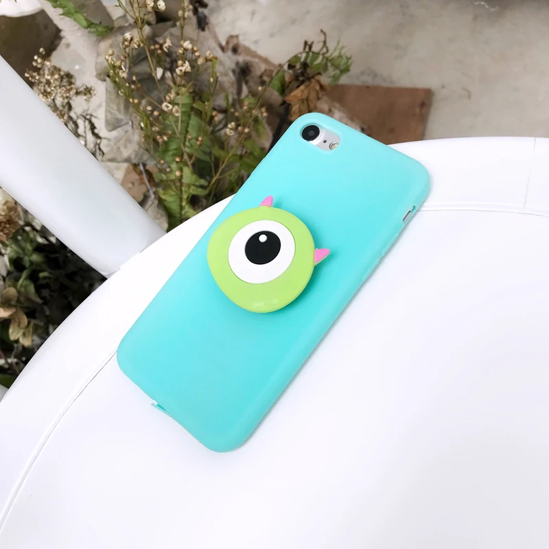 4 Для samsung A6 A7 A8 A9 J4 J6 плюс м A10 30 40 50 70 80 чехол Стич Минни кольцо ручка мягкий чехол для iPhone 7 8 плюс Xs XR MAX - Цвет: 4