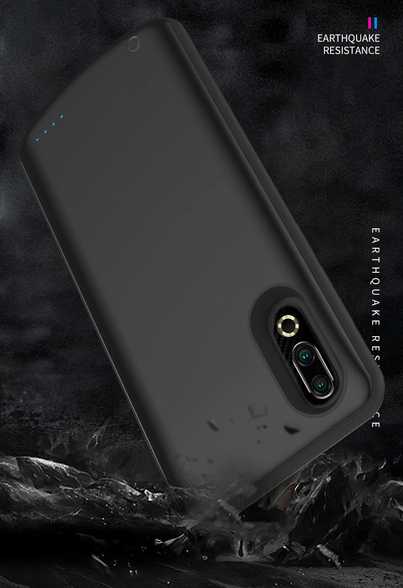 For Meizu 16S 5000mAh Battery Charger Case 16s Silm shockproof Portable Travel Charging Power Bank Phone Cover | Мобильные телефоны