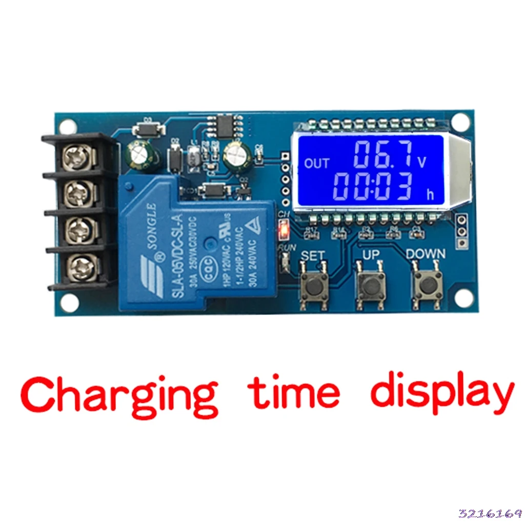 30A 6-60V Battery Charger Control Module Overcharge Protection | Обустройство дома