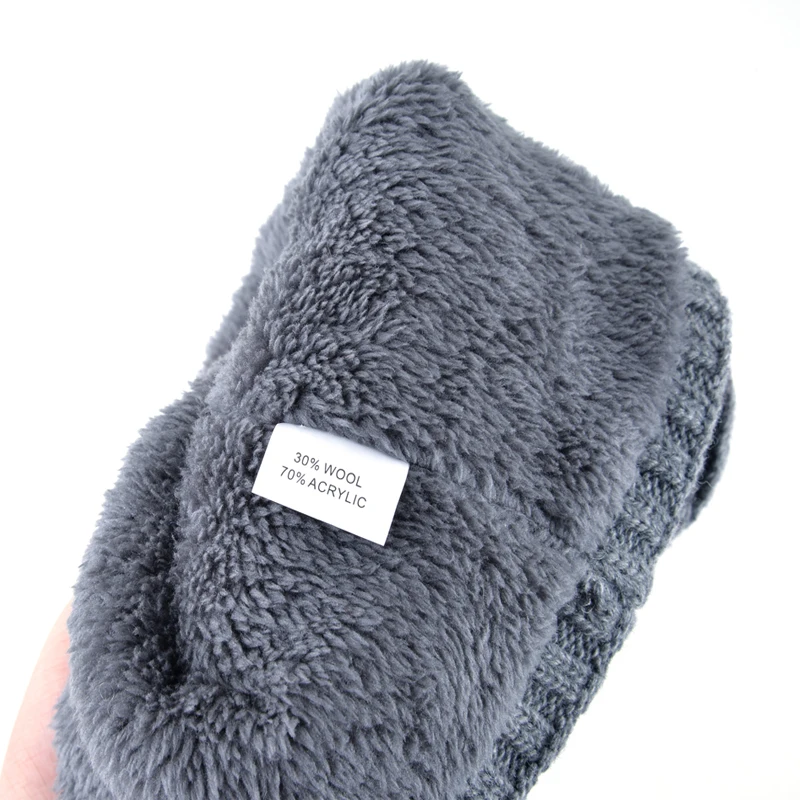 Высококачественные gorro зимние шапки для мужчин Вязаная Шерстяная Круглая Шапочка wo мужская повседневная шапка мужские шапочки плюс бархатная кость сплошной цвет шапка мужская