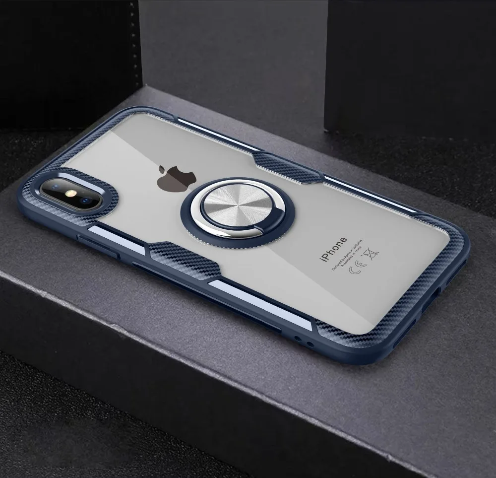 Case For Huawei Mate 20X 20 Pro 20Lite Cover Transparent Car Absorption Stand Holder Mate10 9 Honor10 7X P20 Lite |