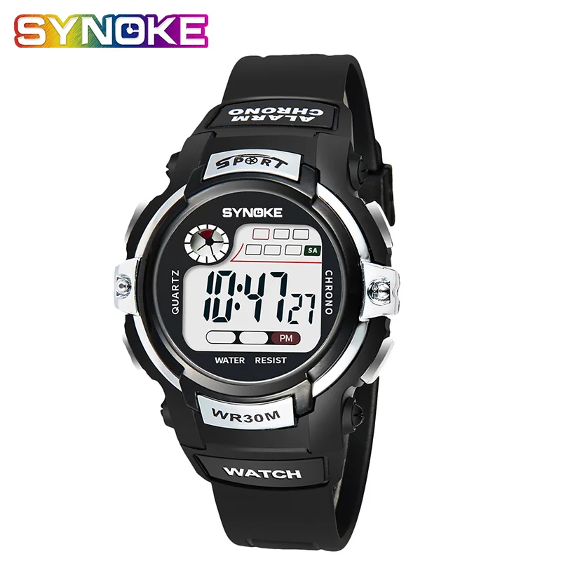 

SYNOKE Children Watch Digital Kids Watches Girls Waterproof Birthday Gifts For Us And Others relogio infantil menina digital