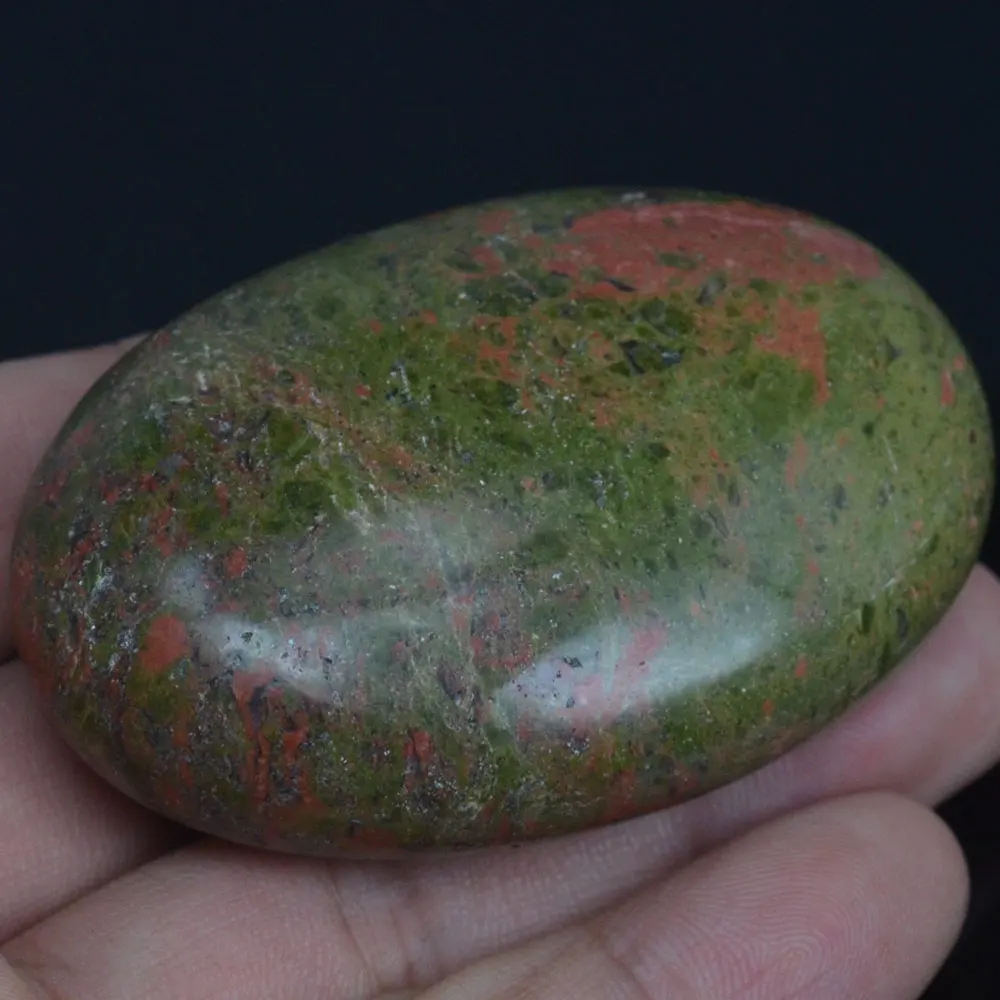 2 36 дюймовый натуральный кристалл уникита рееки чакра массаж энергия пальмовый