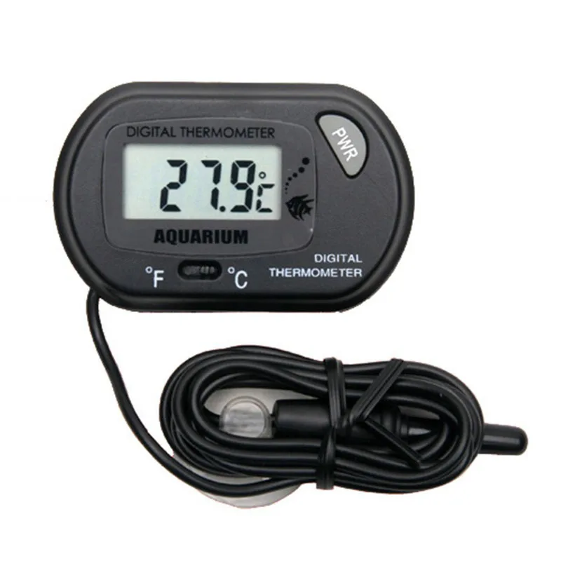 Mini Digital LCD Thermometer Sensor Hygrometer Gauge Refrigerator Aquarium Monitoring Display Humidity Detector 50 to 70 Celsius | Дом и сад