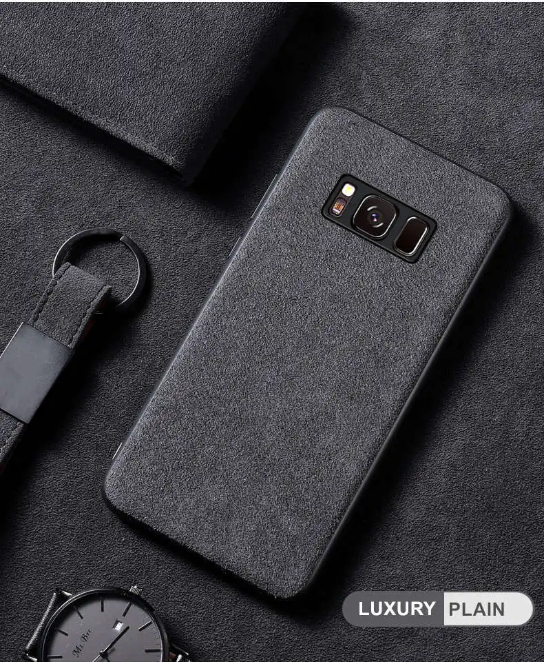 WT Для samsung Galaxy S7 Edge S8 S9 S10 Plus S10 Lite чехол Роскошный Бэтмен замшевый Меховой чехол для телефона для Galaxy Note 8 9 чехол s - Цвет: WT