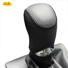 Автомобильные чехлы PONSNY для SKODA Octavia Fabia Superb Yeti 2014, чехол с автоматическим переключением передач, прошитый вручную из натуральной кожи