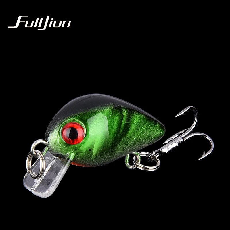 Fulljion Crank рыболовные приманки воблер для Fly Pesca с 10 # Крючки снасти маленькие