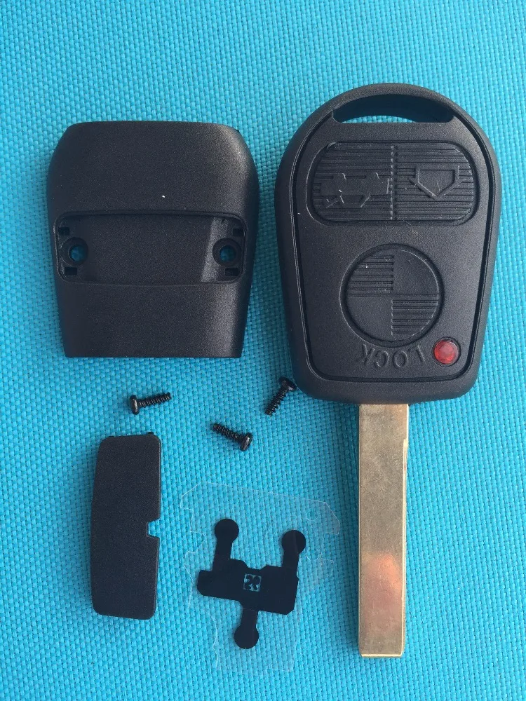 1 шт. Новый Сменный корпус для BMW 3 серии E46 316318320323325328330335 Butons дистанционный ключ