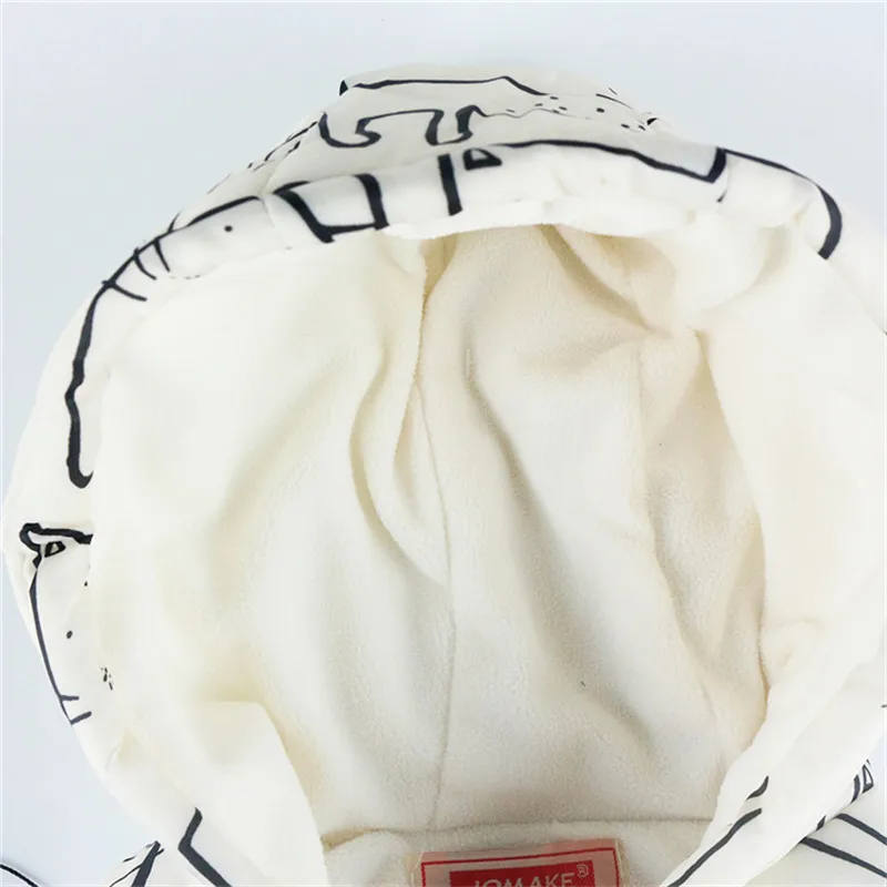 Детские жилеты милый детский жилет с капюшоном рисунком кота зимняя теплая