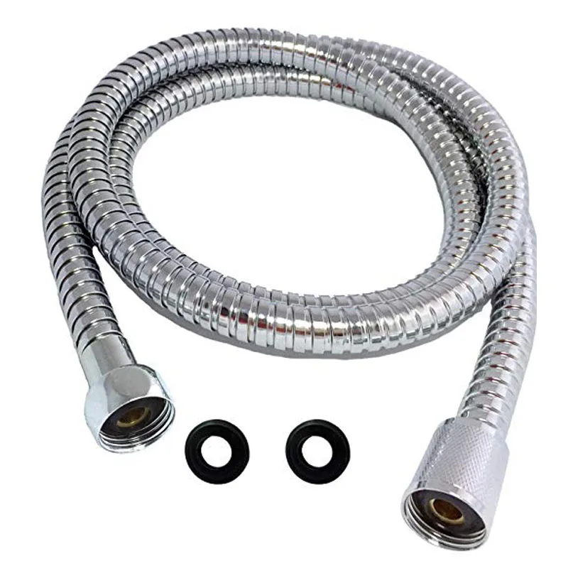 

Shower Hose 98 Inches 8.2 ft Extra Long Stainless Steel Flexible Handheld Shower Head with Chrome Finishes Best Detachable Han