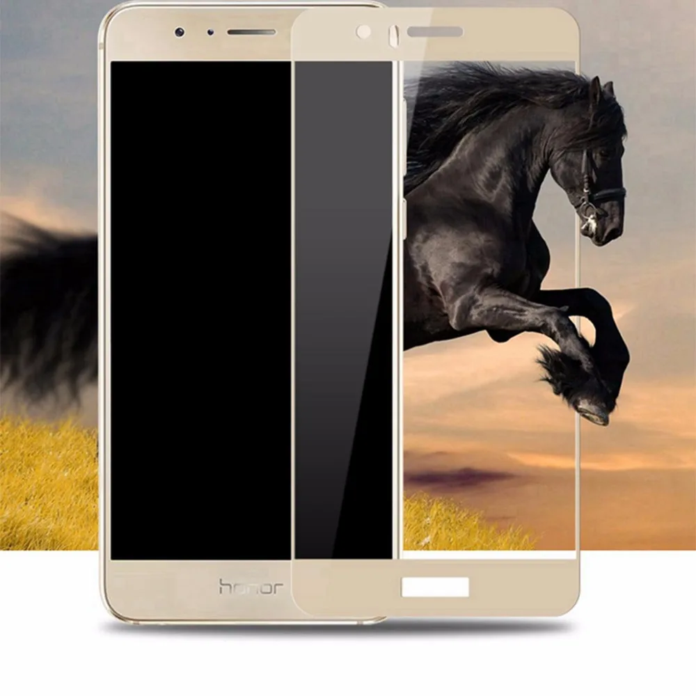 3D Curved Tempered Glass For Huawei Honor 8 V8 6X Note Mobile Phone Safety Full Cover Screen Protector Honor8 | Мобильные телефоны