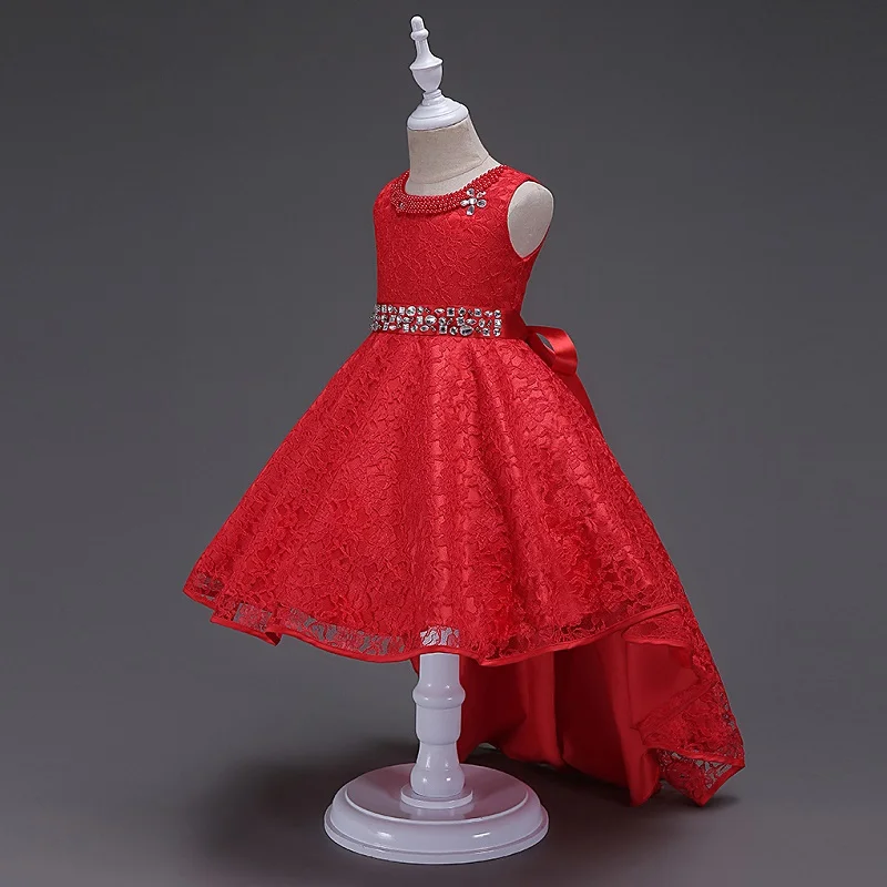 2019 Новое поступление летнее платье для маленьких девочек свадебное после до