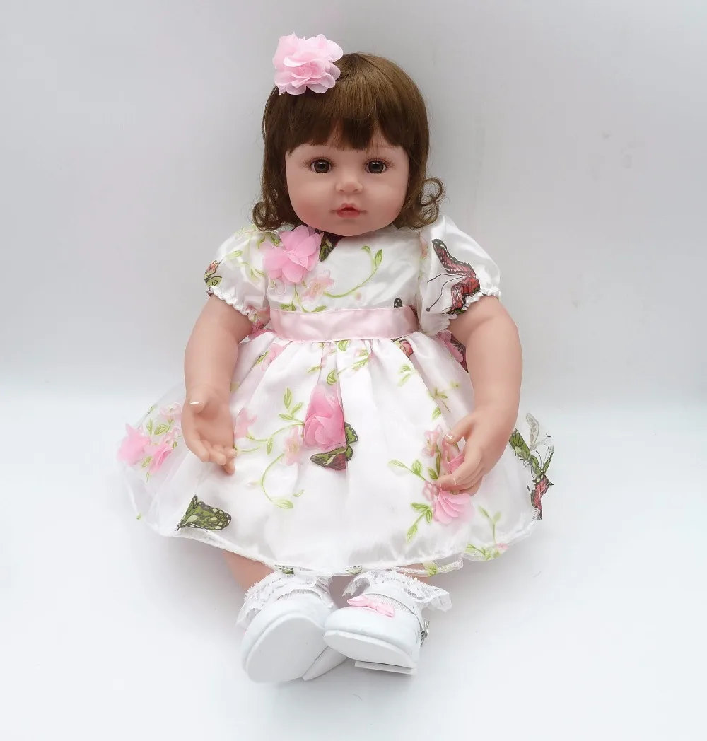Новинка 2017 Реалистичная кукла младенец Реборн младенцы силиконовые