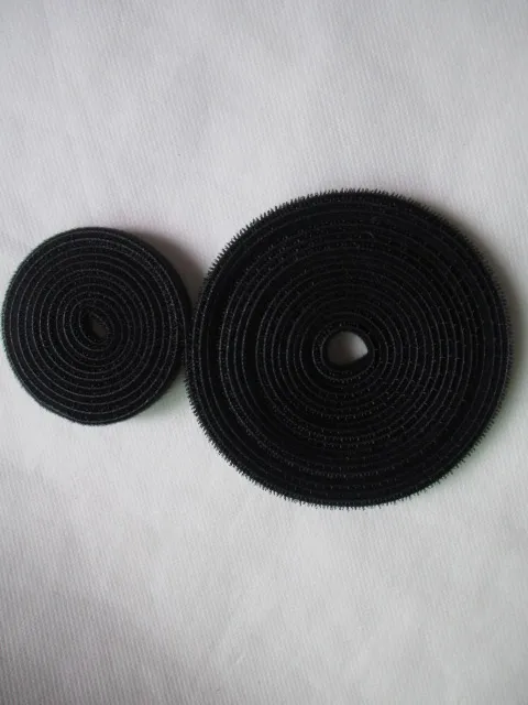 25M*1cm Nylon Cable Ties Straps Roll Wraps Hook Loop Fastener For Laptop Computer TV Wire Cord Management Organizer magic tape |
