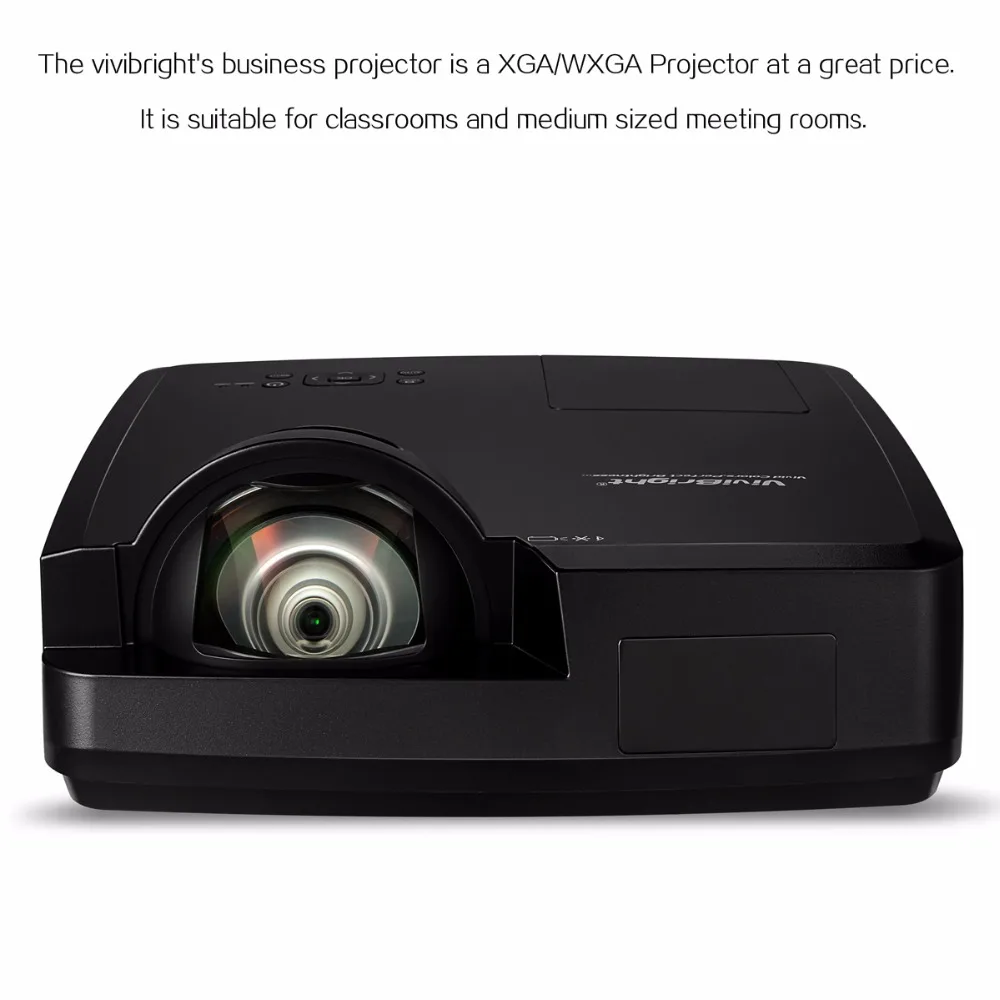 ViviBright PRX570ST с коротким фокусом ЖК Проектор Мультимедиа бизнес проектор для конференций 3500 ANSI люмен XGA 1024*768