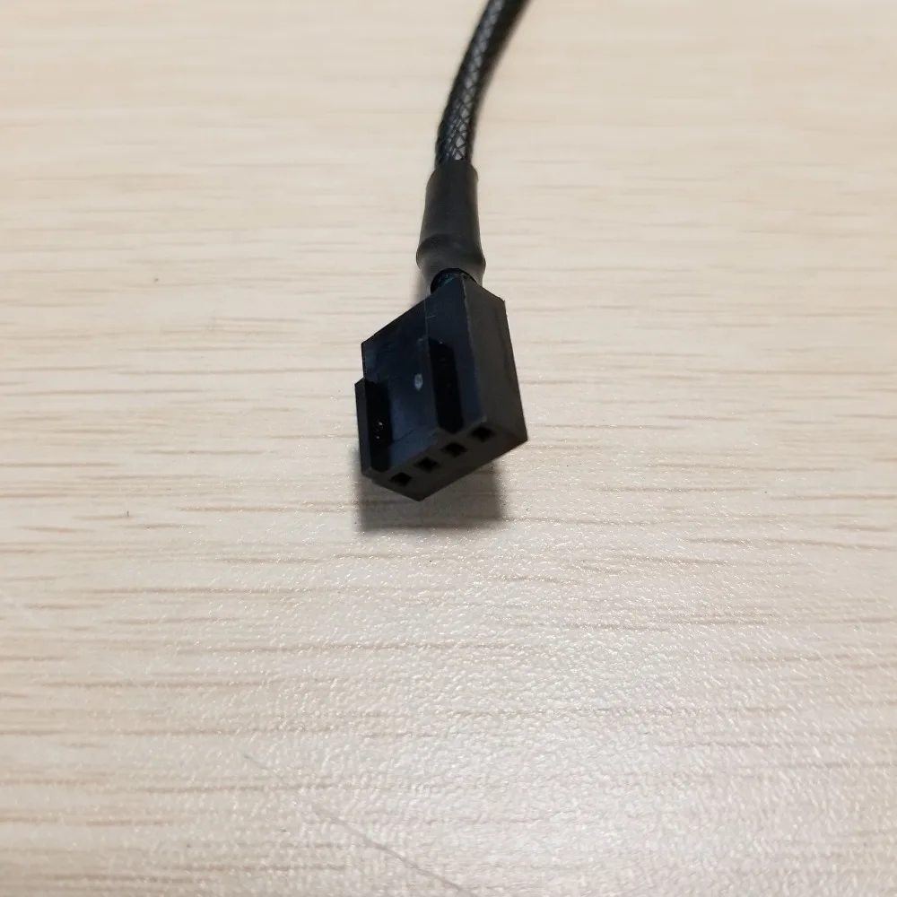 50PCS/Lot PC 2Pin &amp IDE Molex to Cooling Fan 3x 3pin + 1x 4pin 12V Cooler Hub Splitter Power Socket PWM Cable 22AWG 50cm |