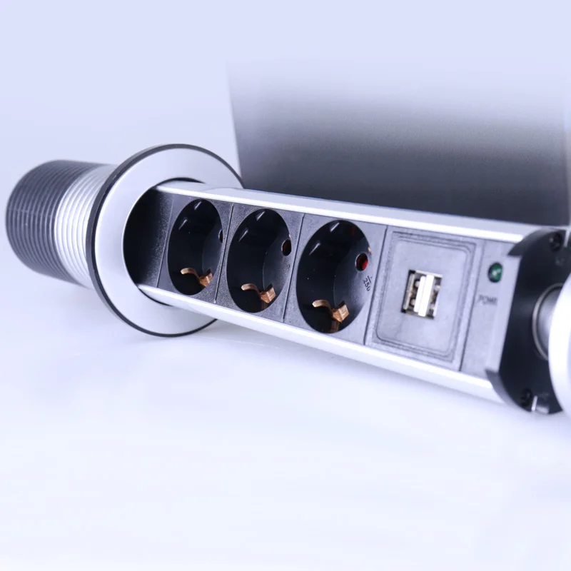 CXFG PULL socket POP UP 3 power Socket 2 USB Outlet зарядный порт Настольный 16A розетки Скрытая кухонная