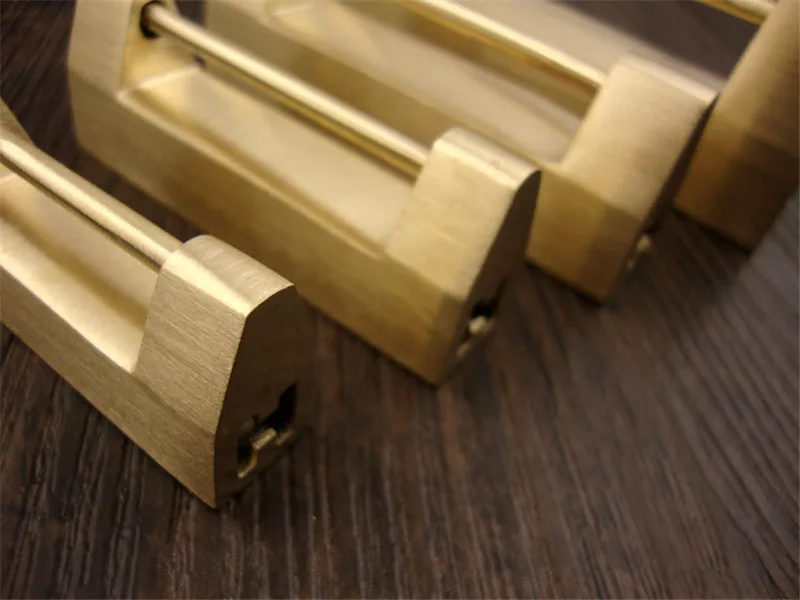 MAXMIX китайский стиль Античный медный замок старомодный ретро гладкая древняя